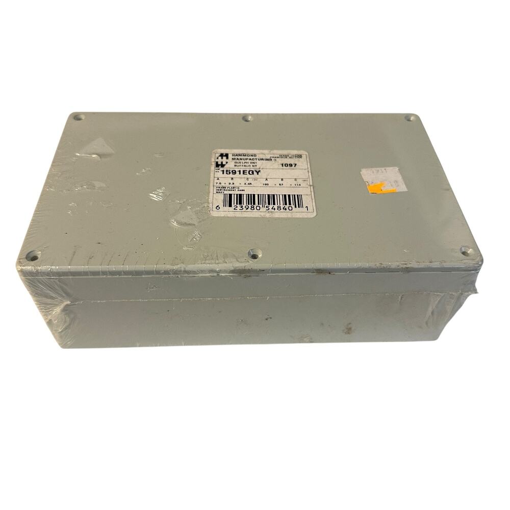 Hammond Electronics 1591EGY Euro Enclosure 190 x 110 x 61 ABS Grey